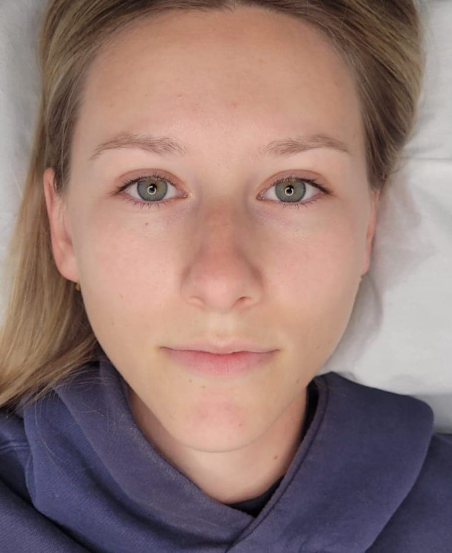 Korean Lash lift up close before