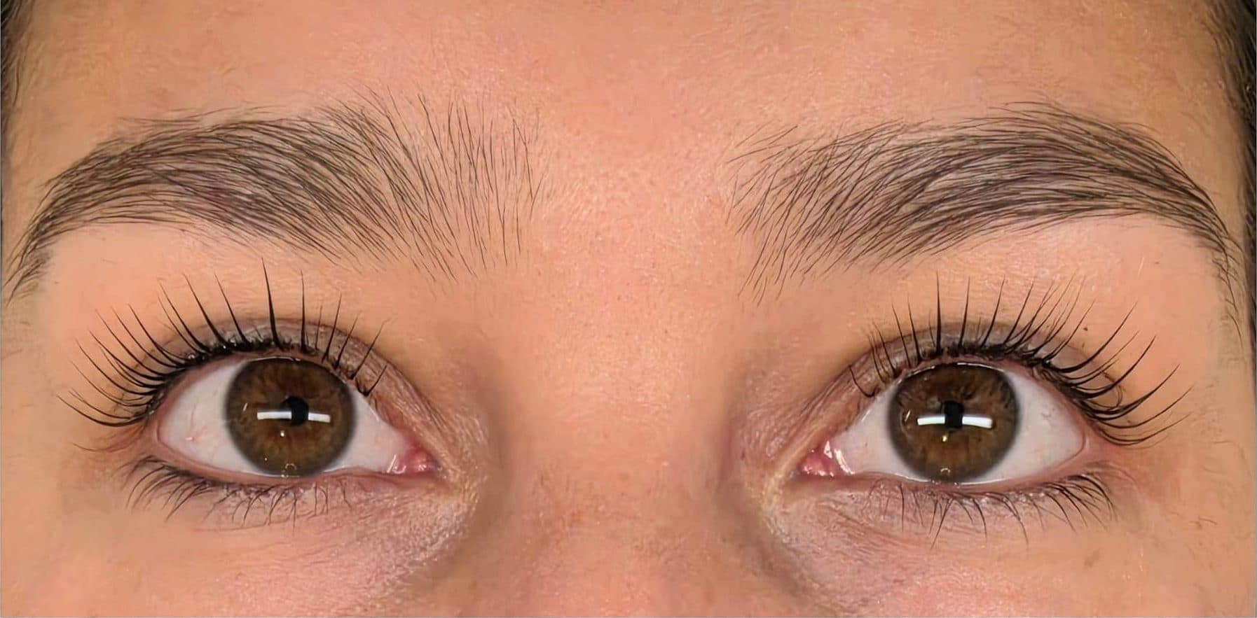 After: Korean lift & tint